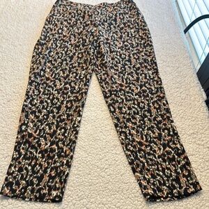 Le Temps Des Cerises Multicolor Patterned Pants